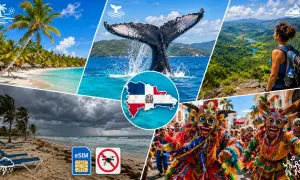 Karneval, Wale, Strände und Berge – die Dominikanische Republik bietet das ganze Jahr über Erlebnisse. Die beste Reisezeit Dom Rep ist oft von Dezember bis April für sonniges Wetter.