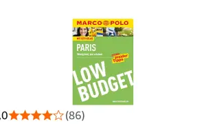 Marco Polo City-Atlas Paris: Wenig Geld, viel erleben! Entdecke Paris mit diesem Low Budget Reiseführer.