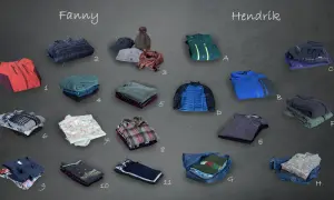 Packliste China: Jacken, Pullover, Mützen und Schals für Fanny und Hendrik. Alles für die Reise vorbereitet.