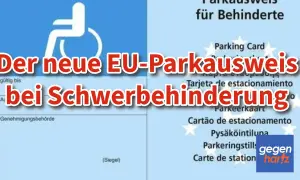 Neuer EU-Parkausweis für Schwerbehinderung. Informationen zum Parken mit Behindertenausweis.