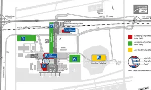 Planen Sie Ihren Besuch am Flughafen Leipzig/Halle? Hier finden Sie die Flughafen Leipzig Parken Preise und Optionen: Kurzzeit-, Langzeit- und Low Cost Parkplätze.
