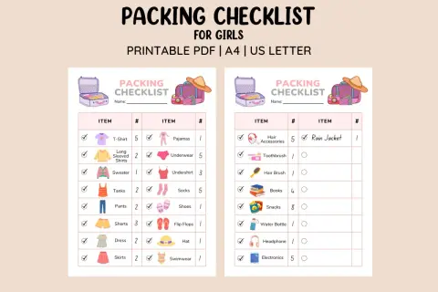 Packliste für den Urlaub mit Kindern: Kleidung, Schuhe, Hygieneartikel und mehr. Diese Checkliste hilft bei der perfekten Urlaubsplanung.
