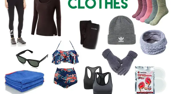 Kleidung für Neuseeland: Leggings, Bikini, Mütze, Handschuhe, Socken und mehr. Perfekt für Abenteuer!
