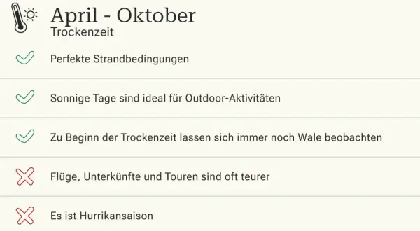 April-Oktober: Trockenzeit auf Hawaii. Perfekte Strände, sonnige Tage, Wale. Aber teure Flüge & Hurrikansaison. Beste Reisezeit?