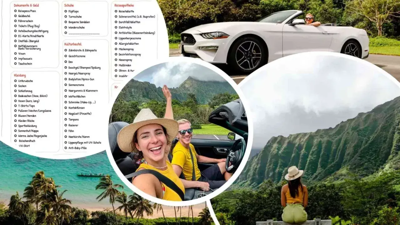 Packliste Holland: Dokumente, Kleidung, Schuhe, Kulturbeutel & Reiseapotheke für den perfekten Roadtrip.